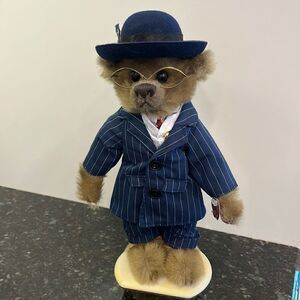 Pickford Bears Ltd.1900's "Baxter" Brass Button Bears. 20th Century Collectables